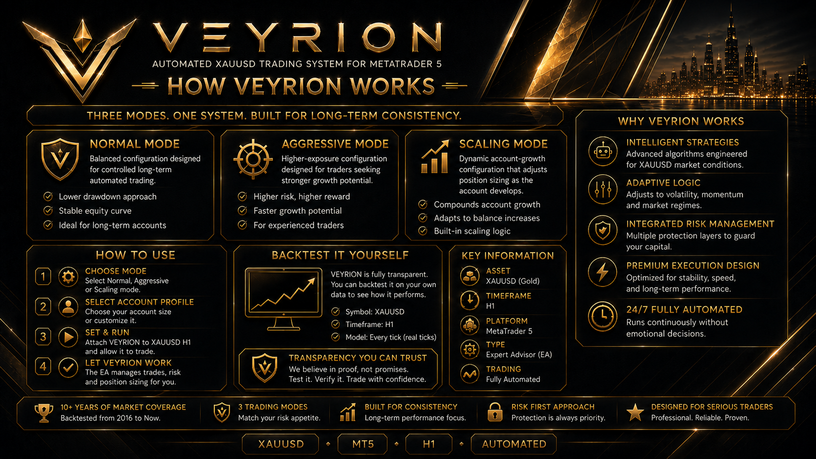 How VEYRION works and setup guide